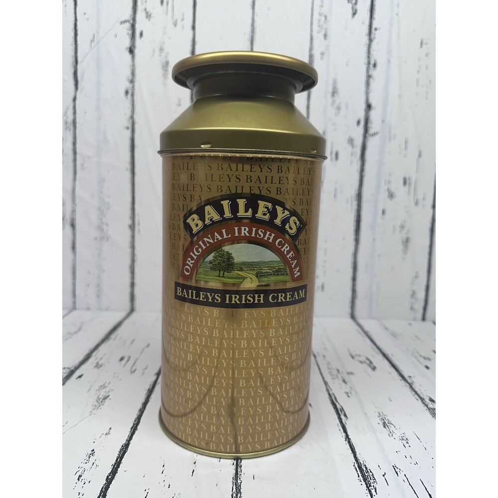 Vintage Bailey's Irish Cream Milk Can Tin Collectible